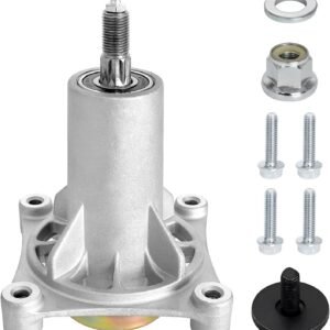 Belleone 187292 Mower Spindle for 42" 46" 48" 54" Deck, 587819701 Mandrel Assembly Fits for Craftsman Husqvarna Ariens Poulan Pro, Replace for 192870 532187281 532187292 567253301
