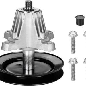 Belleone 918-04822B Spindle Assembly Fits for Craftsman Cub Troy Bilt Pony Bronco 42" Mower Deck Tractor, Come with All Mounting Hardware Include Threaded Bolt, Replace 918-04822A 618-04822